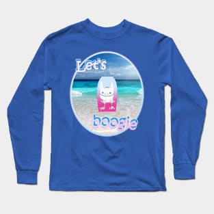 It's Electric! White Lothcat Boogie Woogie Woogie Long Sleeve T-Shirt